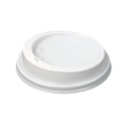 White Lid To Fit Hot Cup | Coffee Cup Lid | 340ml/455ml | Huhtamaki CL869
