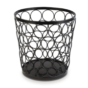 Commercial Metal Basket | Black Food Service Basket | 210 x 210mm | APS CN091