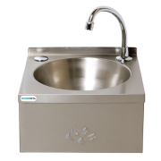Connecta Stainless Steel Hands-Free Wash Hand Basin