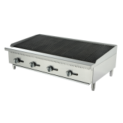 Commercial Gas Chargrill | Heavy Duty 4 Burner Chargrill | Natural Gas | Blaze CRB48