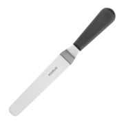 Angled Blade Palette Knife | Black Palette Knife | 19cm Kitchen Tool | Hygiplas D410