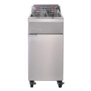 Commercial Gas Fryer | Twin Basket Fryer | Single Tank Freestanding | Buffalo DC319-N