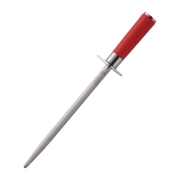 Commercial Knife Sharpening Steel | Round Standard Honing Rod | 20.3cm Length | Dick Red Spirit DE373