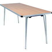 Folding Table | Contour Folding Table | 6ft Beech Finish | Gopak DM600