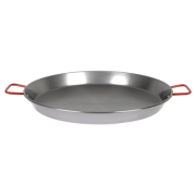 Paella Pan | Carbon Steel Paella Dish | 460mm Cooking Surface | Garcima SL DM718