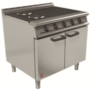 Commercial Electric Range | Four Hotplate Oven | 4HP High Power | Falcon Dominator Plus E3101
