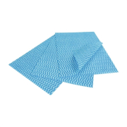 Antibacterial Compostable Cleaning Cloths | Blue Eco-Friendly Wipes | 25 Pack | EcoTech FA208