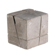 Concrete Effect Table Stand Square | Restaurant Table Base | Pack of 4 | APS FB615