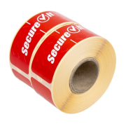 Tamper-Resistant Food Labels | Removable Food Packaging Labels | Small 250 Pack | SecureIt FC215