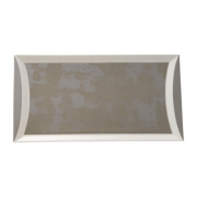 Rectangle Tray | Crushed Velvet Grey | 320x160mm | Royal Crown Derby FE125
