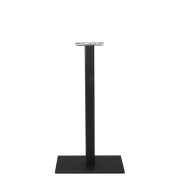 Cast Iron Table Base | Rectangular Table Base | Poseur Height 1100mm | Forza Black Single
