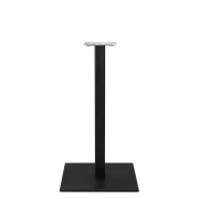 Square Table Base | Cast Iron Table Base | Black Poseur Height 1100mm | Forza