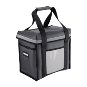 Commercial Insulated Food Delivery Bag | Top Loading | 330x230x330mm | Grey | Vogue FR227