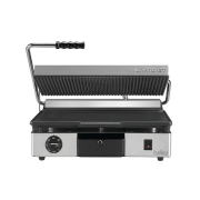 Commercial Panini Grill | Non-Stick Sandwich Press | 430x250mm | Hallco MEMT16031XNS