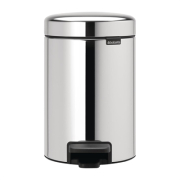 3L Pedal Bin | Small Waste Bin | Stainless Steel | Brabantia GG172