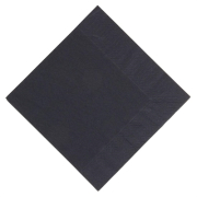 Compostable Lunch Napkins | Black Eco-Friendly Napkins | 330mm | Duni GJ107