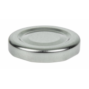 Silver Cap for Mini Milk Bottles | Bottle Lid | Mini Milk Container Top | Olympia GL162