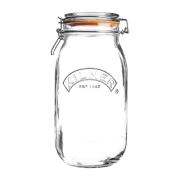 Preserve Jar | Clip Top Storage Jar | 1.5 Litre Capacity | Kilner GL253