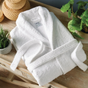 Eco Robe | White Bathrobe | Large Size | HD222