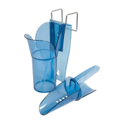 Commercial Ice Scoop | Saf-T-Scoop & Guardian System | 6-8oz Capacity | San Jamar HU082