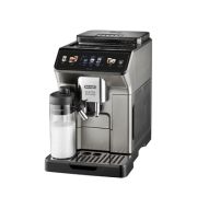 Commercial Bean to Cup Coffee Machine | Automatic Espresso Maker | Hot & Cold Milk Frother | De'Longhi ECAM450 HW189