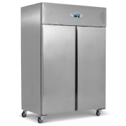 Commercial Gastronorm Freezer | Double Door Ventilated Freezer | 1200L Stainless Steel | Koldbox KXF1200