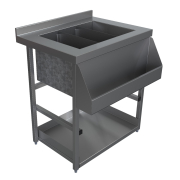 Modular Bar Ice Well Station | Commercial Bar Refrigeration | 750mm x 594mm