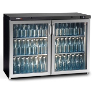 Commercial Bottle Cooler | Double Door Bottle Fridge | 275L Capacity | Gamko MG3/275GCS