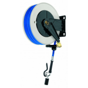 Commercial Wash Down Hose Reel | Wall Mounted Hose System | 15m Length | AquaJet MRK15/FBG