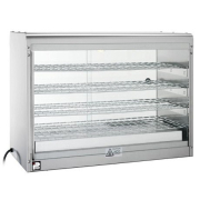 Commercial Pie Warmer | Hot Food Display | Curved Glass Design | Parry CPC1