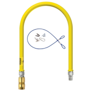 Dormont Quick Release Gas Hose 1/2