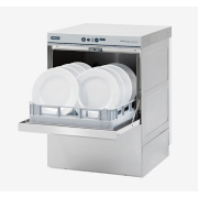 Commercial Undercounter Dishwasher | 500mm Basket Glasswasher | With Drain Pump Break Tank Water Softener | Amika AMH55WSD