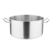 Stainless Steel Stew Pan | Commercial Stewpot | 18.5 Litre Capacity | Vogue T088