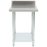 Commercial Wall Prep Table | Stainless Steel Infill Bench | 300 x 600 x 850mm | Modena WT300-Ga