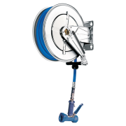 Commercial Wash Down Hose Reel | Wall-Mounted Water Hose | 15m Capacity | AquaJet MSRK15/HDG