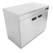 Commercial Double Door Plate Warmer | Heated Cabinet | Catering Plate Storage | Parry 9214
