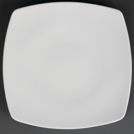 Square Plates | Porcelain Dinnerware | 270mm | Royal Porcelain Kana CG083