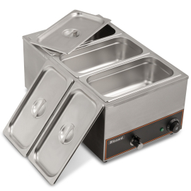 Commercial Bain Marie | Hot Food Warmer | 3x 1/3 Gastronorm Containers | Blizzard BBM1