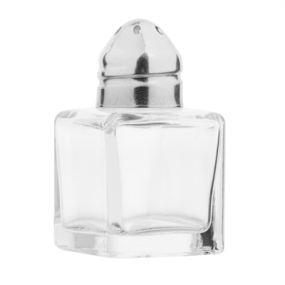 Room Service Salt and Pepper Shaker | Tabletop Condiment Dispenser | Stainless Steel | CE328