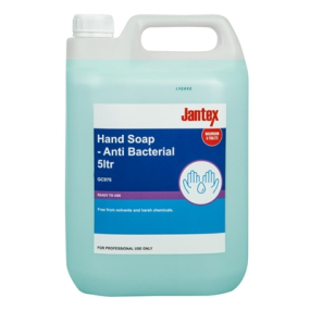 Anti Bacterial Hand Soap | Commercial Hand Soap | 5 Litre Bulk Size | Jantex GC976