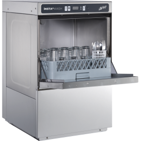 Commercial Glass Washer | Pub Glasswasher | 400mm Basket 16 Pint Capacity | Drain Pump | InstaWash IW40