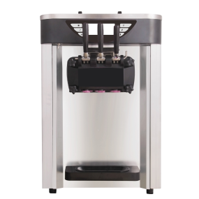 Commercial Ice Cream Machine | Table Top Soft Serve Machine | Twin Twist Flavour with Air Pump | Nice Ice NT15