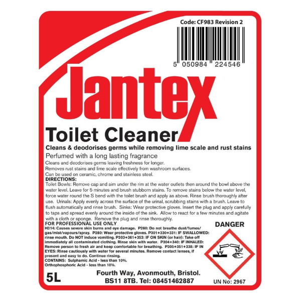 Jantex Toilet Cleaner CF983