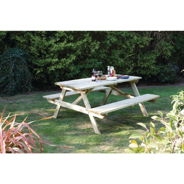 Wooden Picnic Bench 5ft CG095