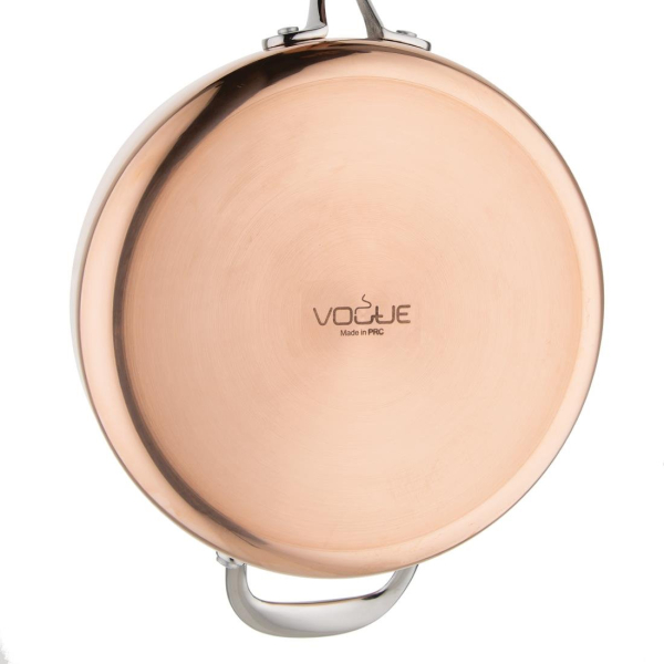 Vogue Tri Wall Copper Saute Pan 240mm CM676