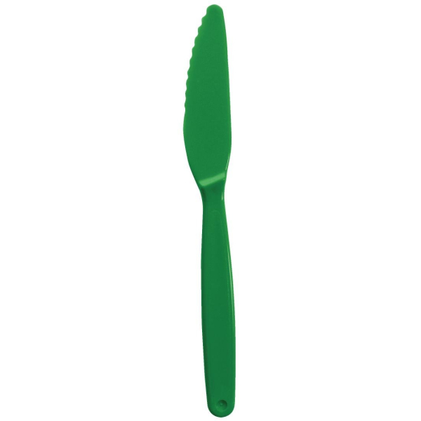 Kristallon Polycarbonate Knife Green DL116