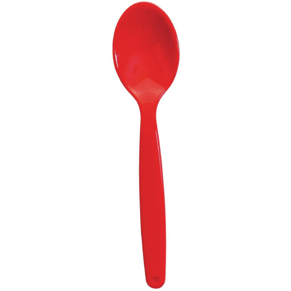 Polycarbonate Spoon Red Kristallon DL122