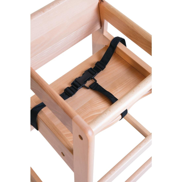 Bolero Wooden Highchair Natural Finish DL900