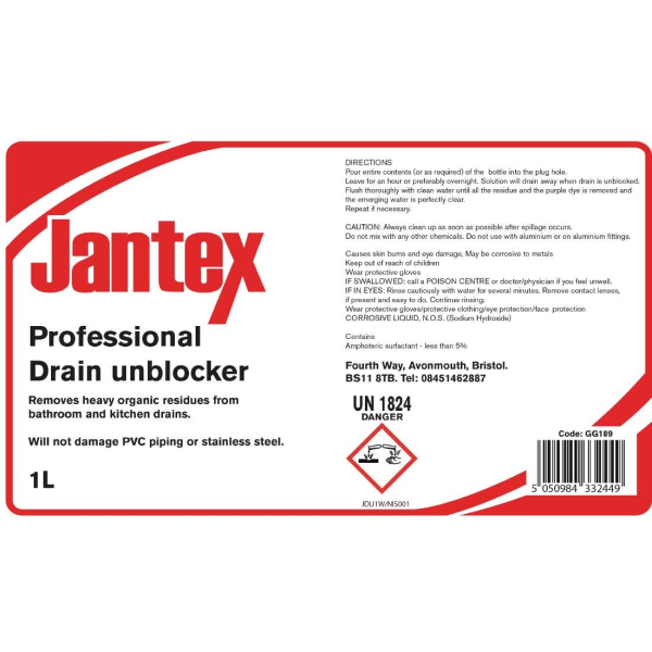 Jantex Drain Unblocker GG189