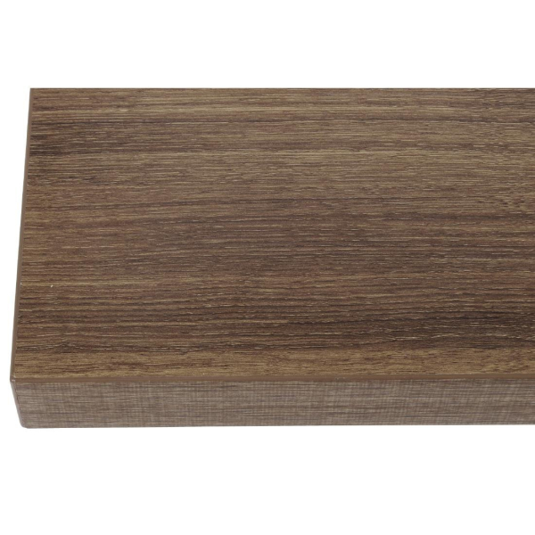 Bolero Pre-drilled Square Table Top Rustic Oak 600mm GR324